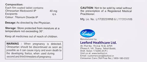 Omnipres 40mg Strip Of 10 Tablets