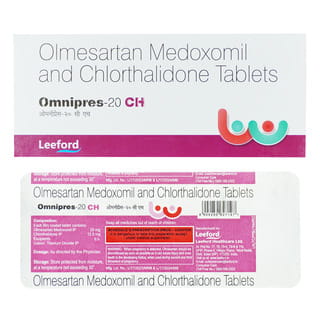 Omnipres Ch 20/12.5Mg Strip Of 10 Tablets