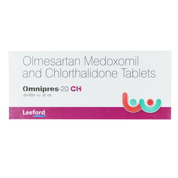 Omnipres Ch 20/12.5Mg Strip Of 10 Tablets
