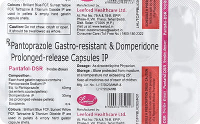 Pantafol Dsr Strip Of 10 Capsules