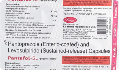 Pantafol Sl Strip Of 10 Capsules