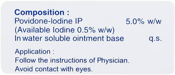 Puradine 5% Tube Of 15Gm Ointment