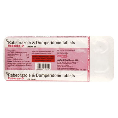 Rebozen D Strip Of 10 Tablets