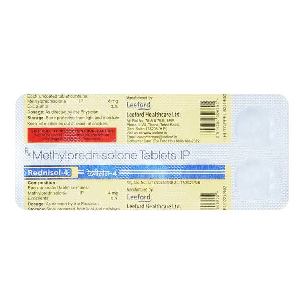 Rednisol-4 Tablet