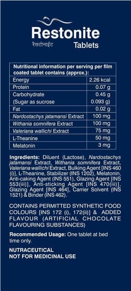 Restonite Strip Of 10 Tablets