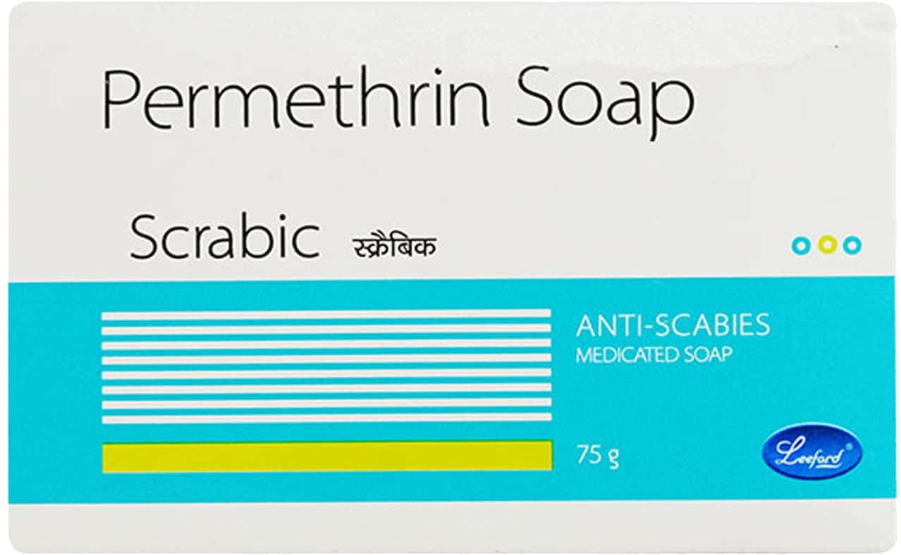 scrabic soap 75gm