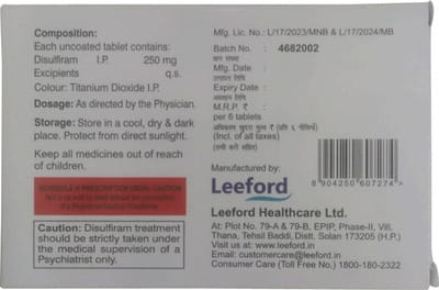 Recopress 250mg Strip Of 6 Tablets