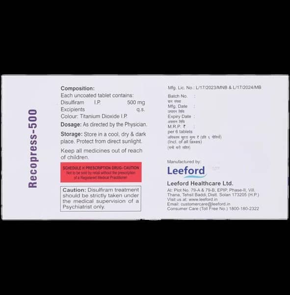 Recopress 500 Tablet