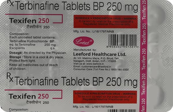 Texifen 250mg Strip Of 7 Tablets