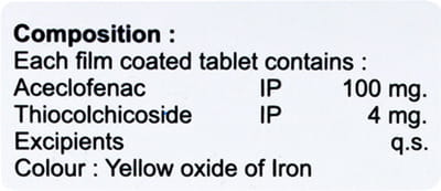 Thioford Strip Of 10 Tablets
