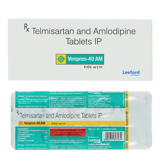 Venpres Am 40Mg Strip Of 10 Tablets