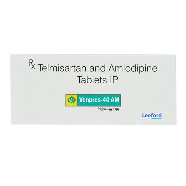 Venpres Am 40Mg Strip Of 10 Tablets