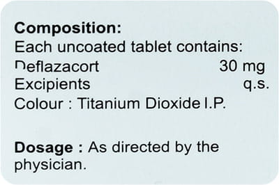 Zefcort 30mg Strip Of 6 Tablets