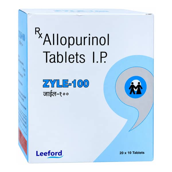 Zyle 100Mg Strip Of 10 Tablets