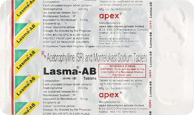 Lasma Ab Strip Of 10 Tablets