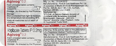Agivog 0.2mg Strip Of 10 Tablets