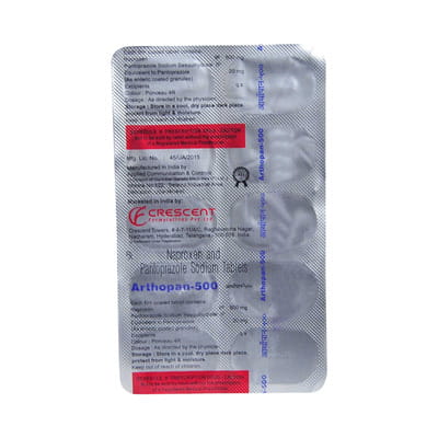 Arthopan 500mg Strip Of 10 Tablets