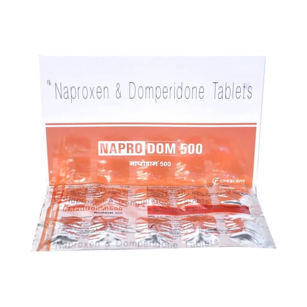 Naprodom 500mg Strip Of 10 Tablets