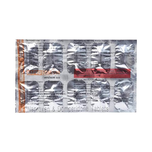 Naprodom 500mg Strip Of 10 Tablets
