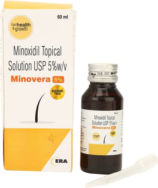 Minovera 5% Bottle Of 60ml Solution