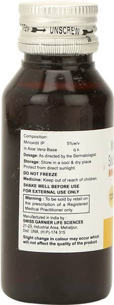 Minovera 5% Bottle Of 60ml Solution