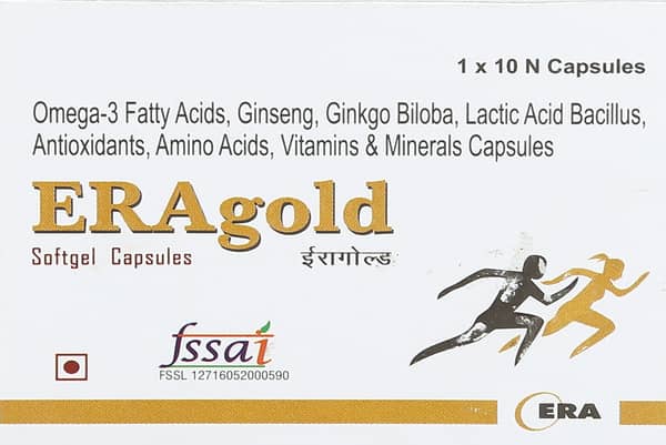 Eragold Strip Of 10 Capsules