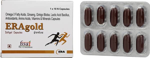 Eragold Strip Of 10 Capsules