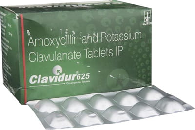 Clavidur 625mg Strip Of 10 Tablets