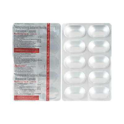 Razberg Ace Strip Of 10 Capsules