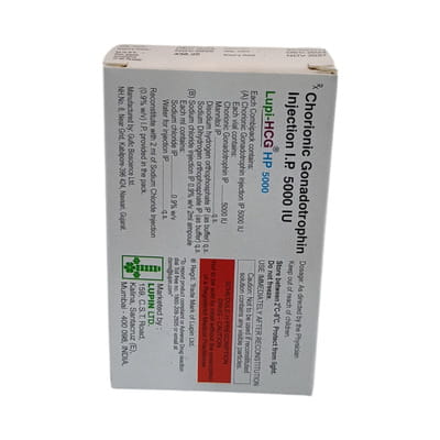 Lupi Hcg Hp 5000iu Dry Vial Of 1 Powder For Injection