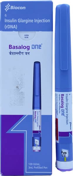Basalog One 100iu Pre Filled Pen Of 3ml Solution For Injection