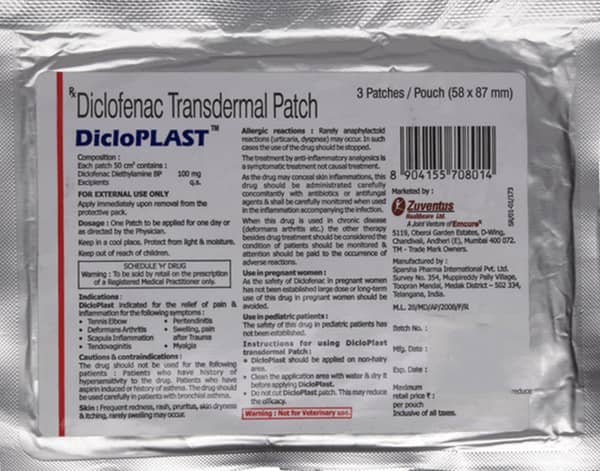 Dicloplast Patches