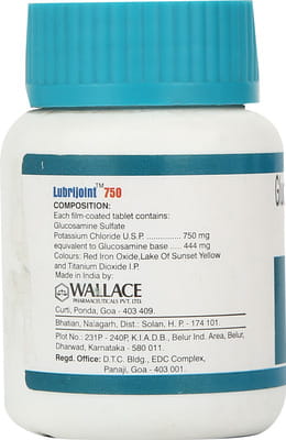 Lubrijoint 750mg Bottle Of 60 Tablets