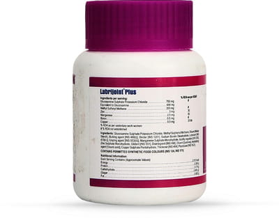 Lubrijoint Plus Bottle Of 60 Tablets