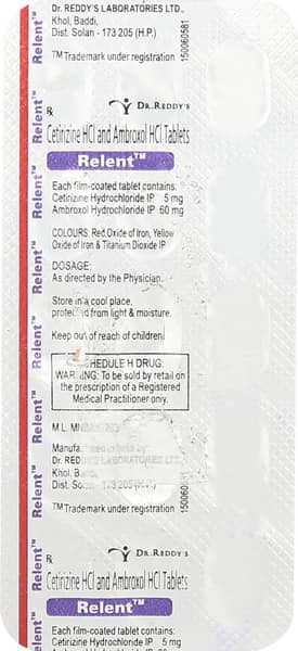 रेलेंट टैबलेट