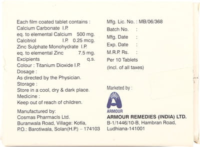 Kelcer Plus Strip Of 10 Tablets