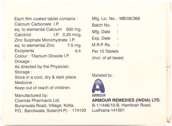 Kelcer Plus Strip Of 10 Tablets