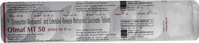Olmat Mt 50mg Strip Of 7 Tablets