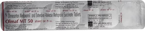 Olmat Mt 50Mg Strip Of 7 Tablets