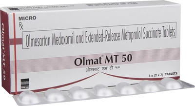 Olmat Mt 50mg Strip Of 7 Tablets