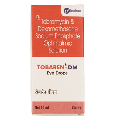 Tobaren Dm Bottle Of 10ml Eye Drops
