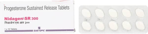 Nidagen Sr 300mg Strip Of 10 Tablets