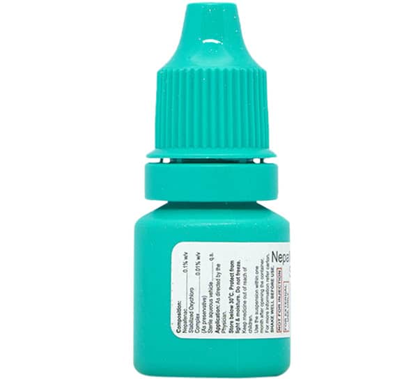 Nepacent 0.1% Bottle Of 5Ml Eye Drops