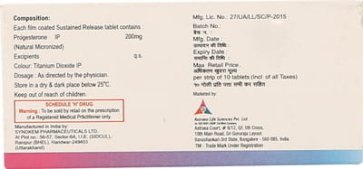 Powergest Sr 200mg Strip Of 10 Tablets