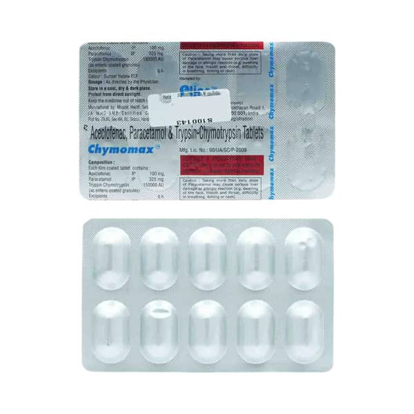 Chymomax Strip Of 10 Tablets