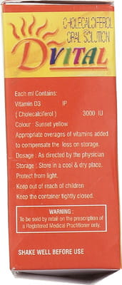 Dvital Bottle Of 15ml Oral Solution