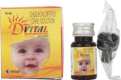 Dvital Bottle Of 15ml Oral Solution