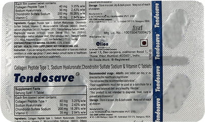 Tendosave Strip Of 10 Tablets