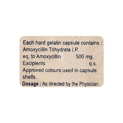 Elmox 500mg Capsules (Elder)