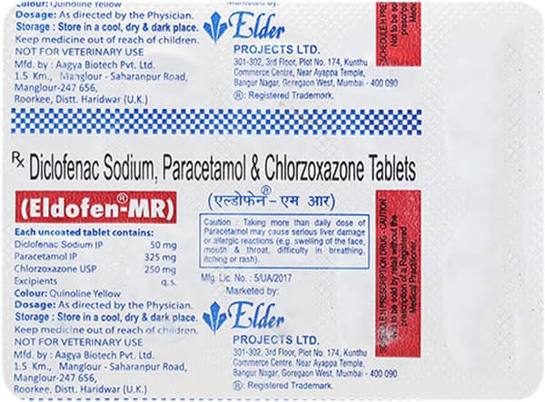 Eldofen Mr Strip Of 10 Tablets